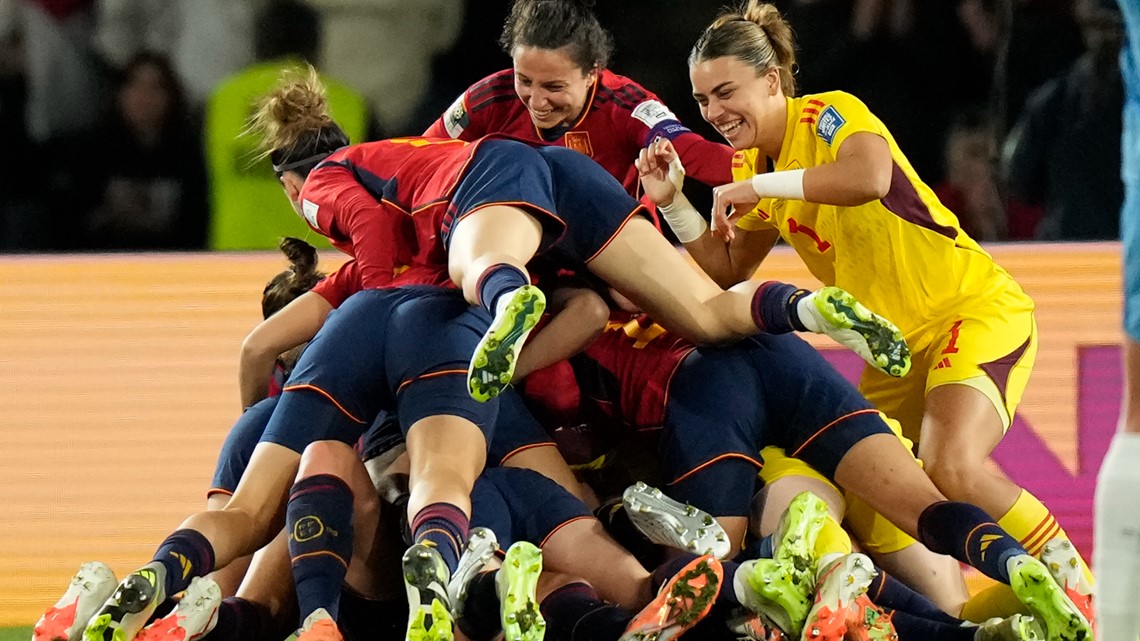 Spain beats England to win its first Women's World Cup title : NPR