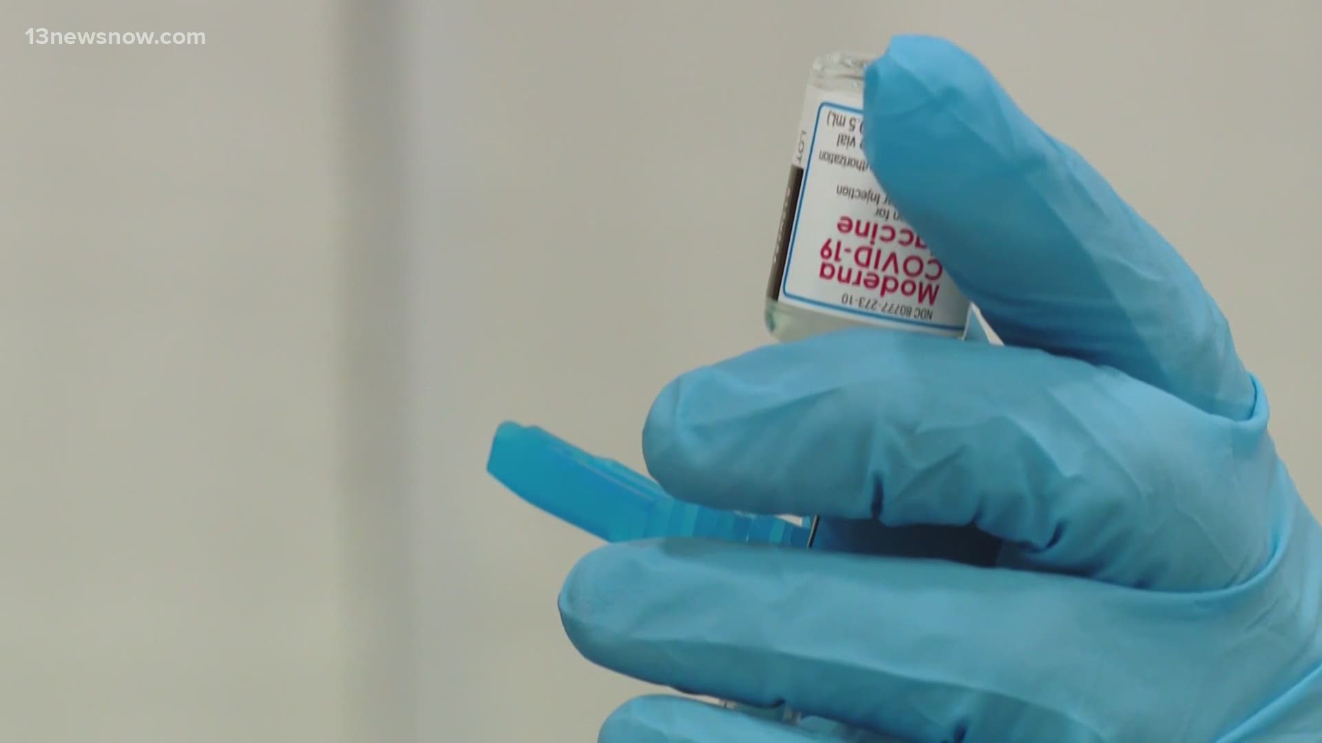 Each locality in Virginia gets a set amount of COVID-19 vaccine doses per week. 13News Now Ali Weatherton explains how the supply is looking in Virginia Beach.