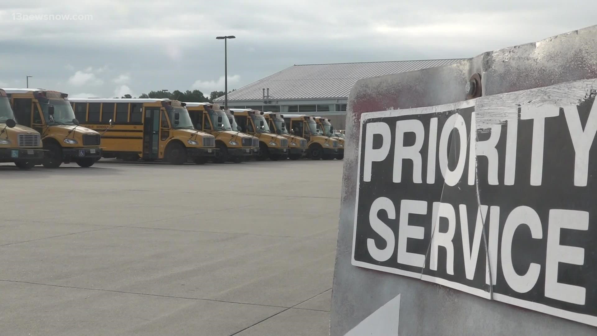 The short supply of drivers is pushing many school division leaders in Hampton Roads to think outside the "bus."