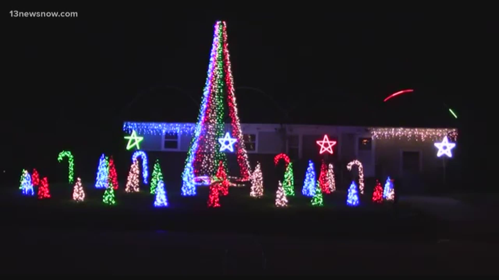 Neighborhood Christmas Lights Map