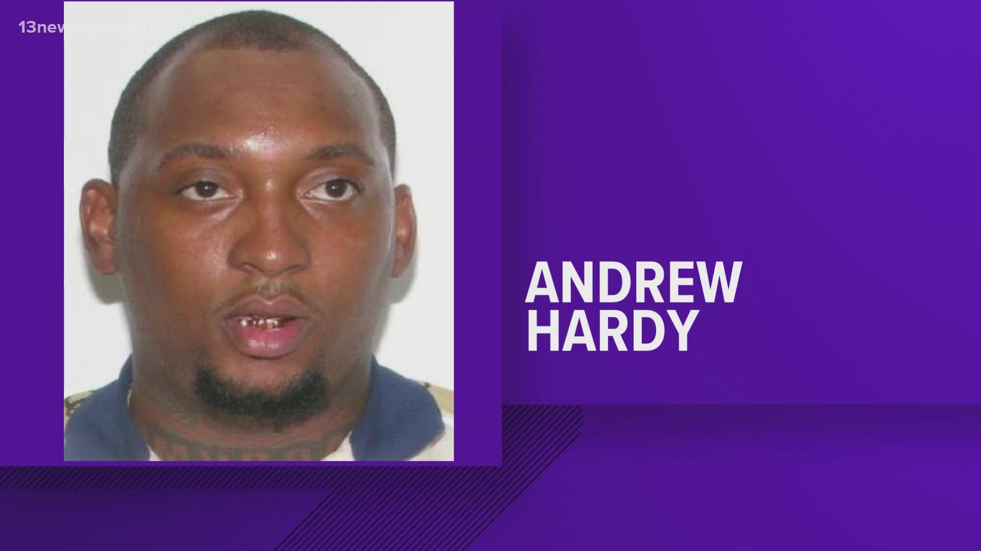 The Hampton Police Divison issued a warning about 32-year-old Andrew Hardy. He is considered armed and dangerous and has multiple active warrants out for his arrest.