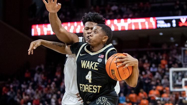 Wake Forest ends 9-game skid against Virginia