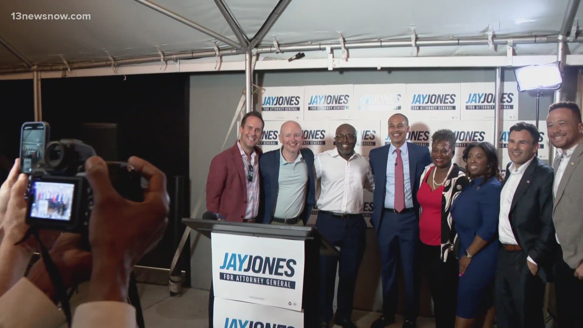 Former delegate and attorney Jay Jones is officially the Democratic nominee for Virginia attorney general.