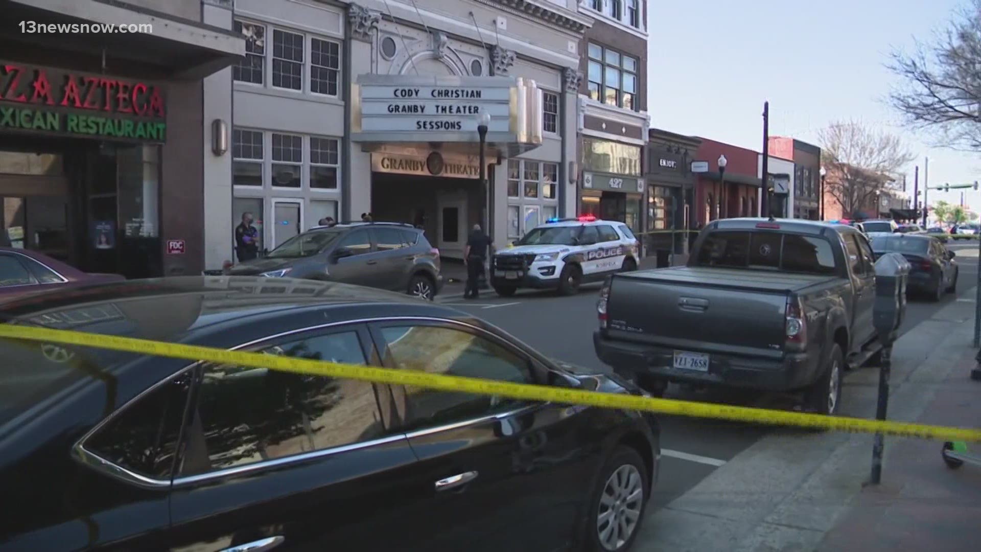 Mayor Kenny Alexander is speaking out after a double shooting in Downtown Norfolk.