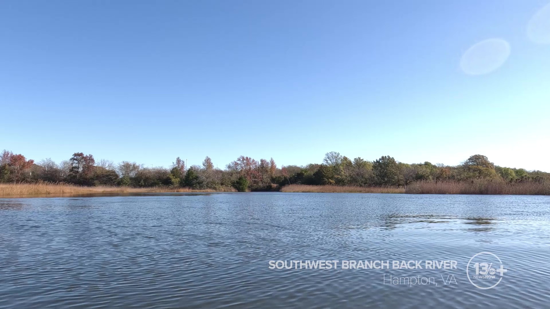 A scenic trip down the Southwest Branch Back River in Hampton, Virginia.