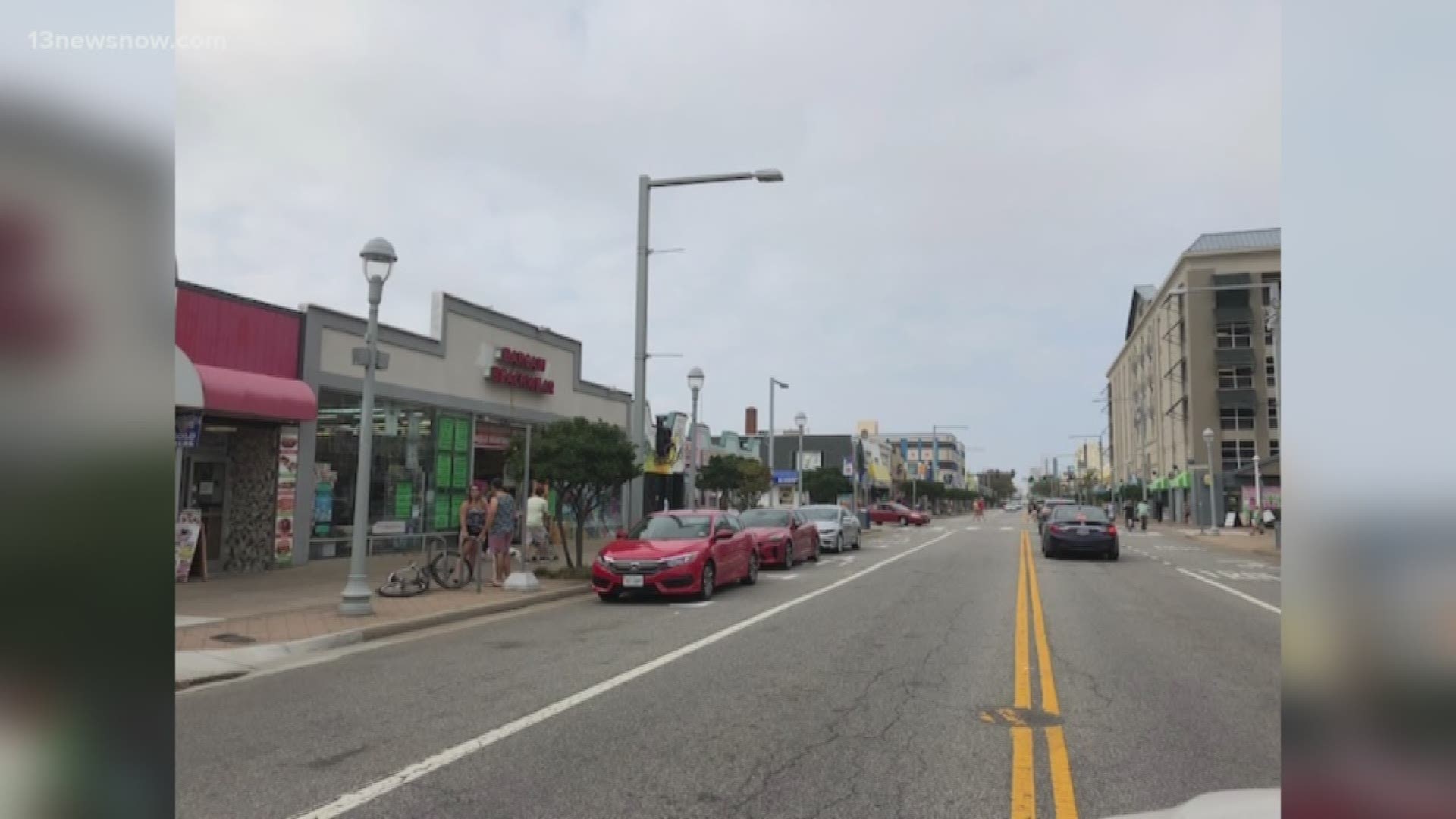 Free street parking on Atlantic Ave. in Virginia Beach | 13newsnow.com