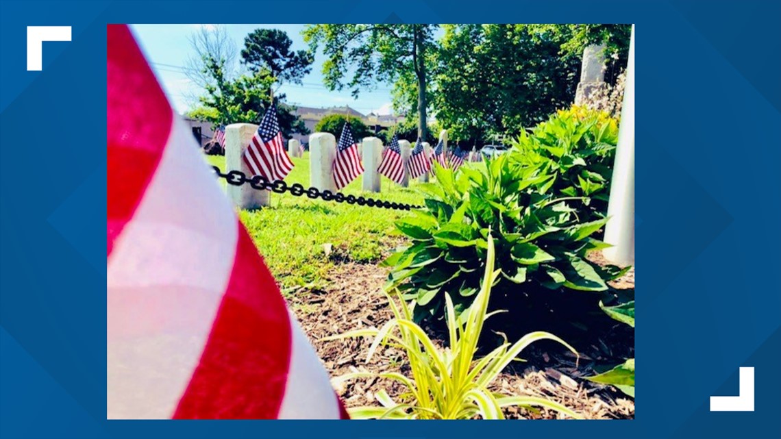 More than 100 American flags placed in Norfolk's West Point Cemetery for Memorial Day Ceremony - Vimarsana News