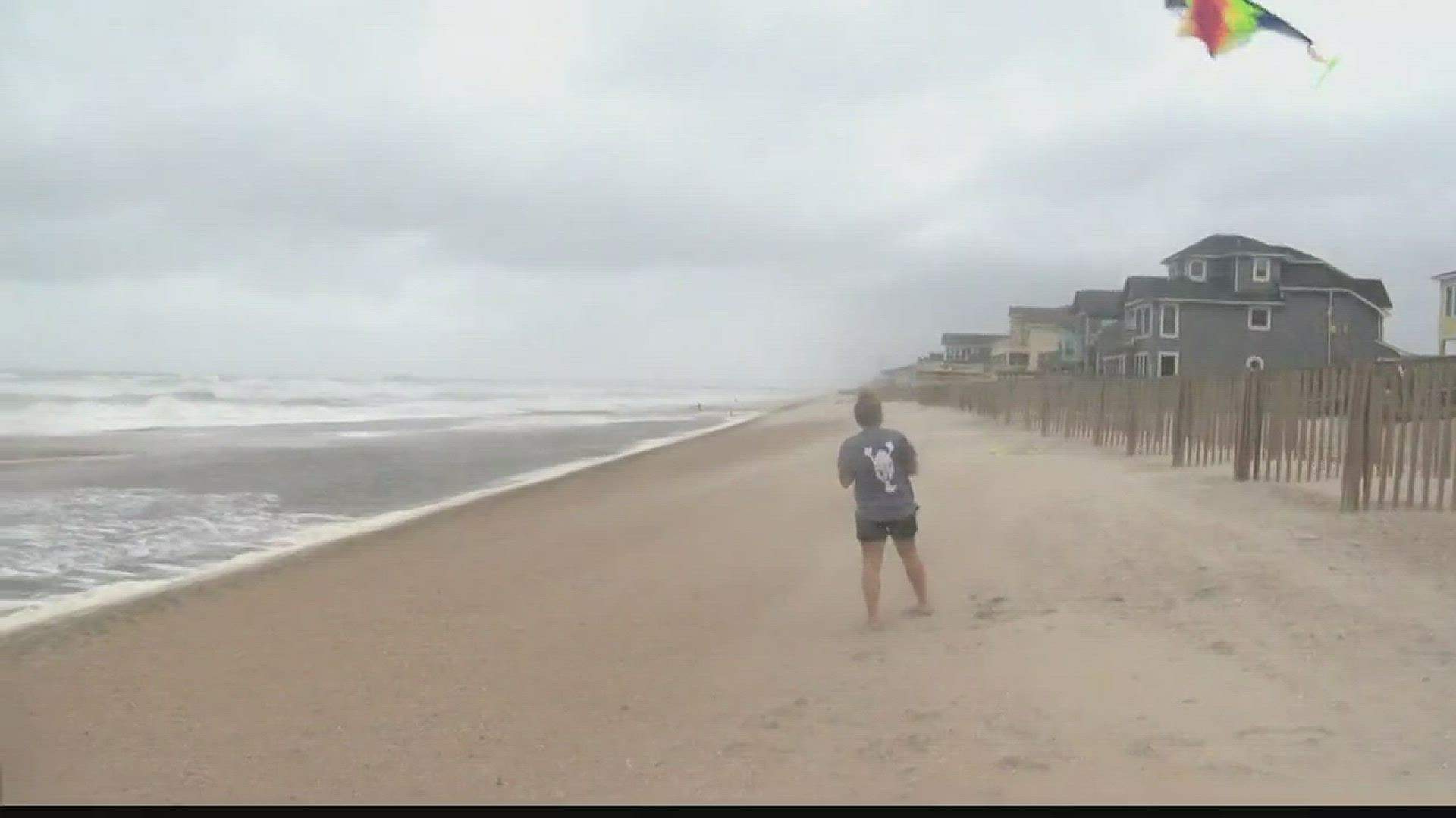The National Hurricane Center sayid on Wednesday Maria has regained hurricane strength off the coast of North Carolina, but it is also moving away from North Carolina.