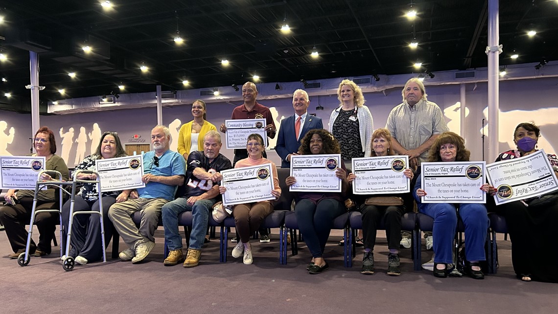 Chesapeake church raises $15K to help some seniors with their tax bills ...