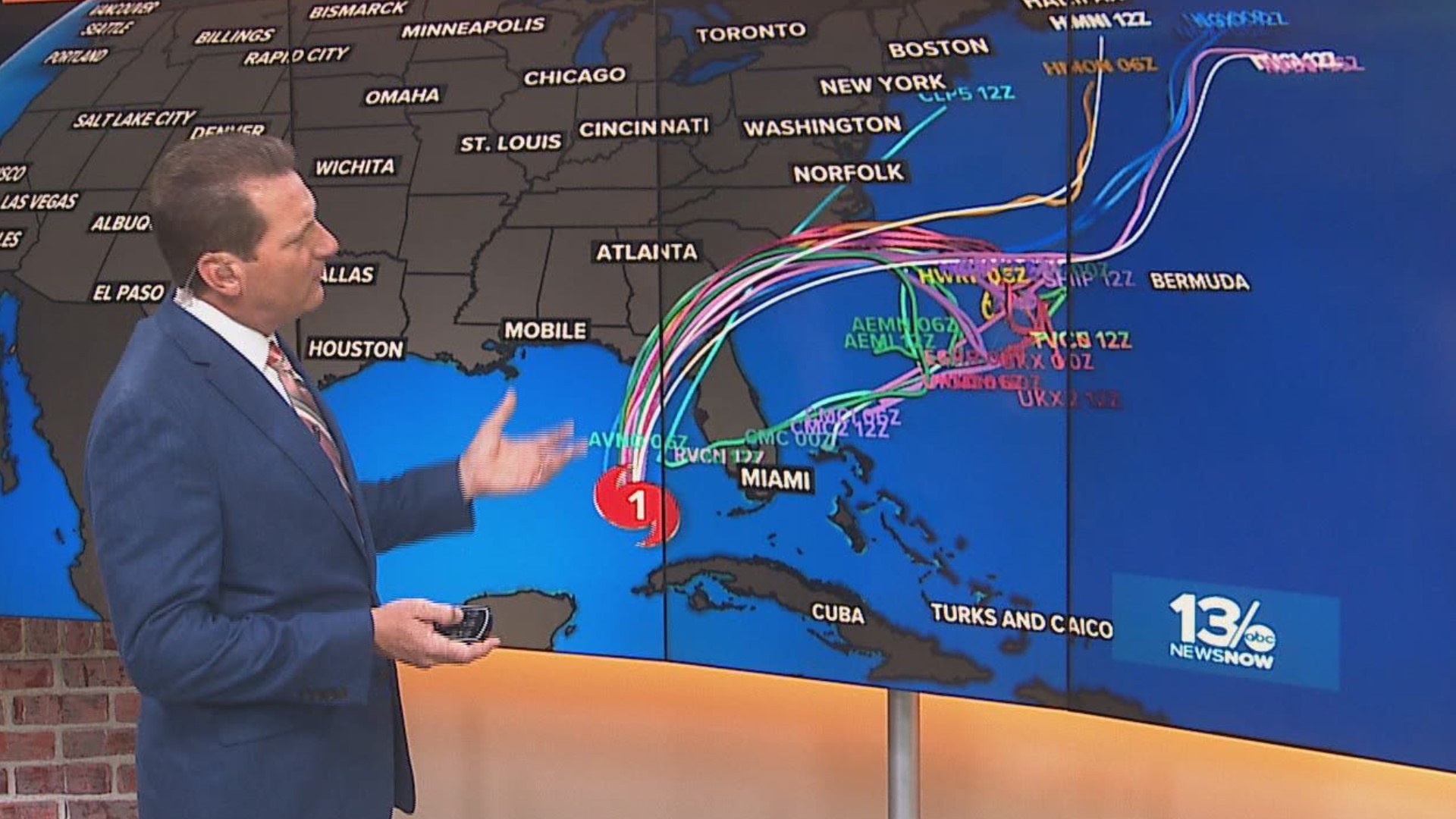 The National Hurricane Center upgraded Idalia from a tropical storm to a hurricane.