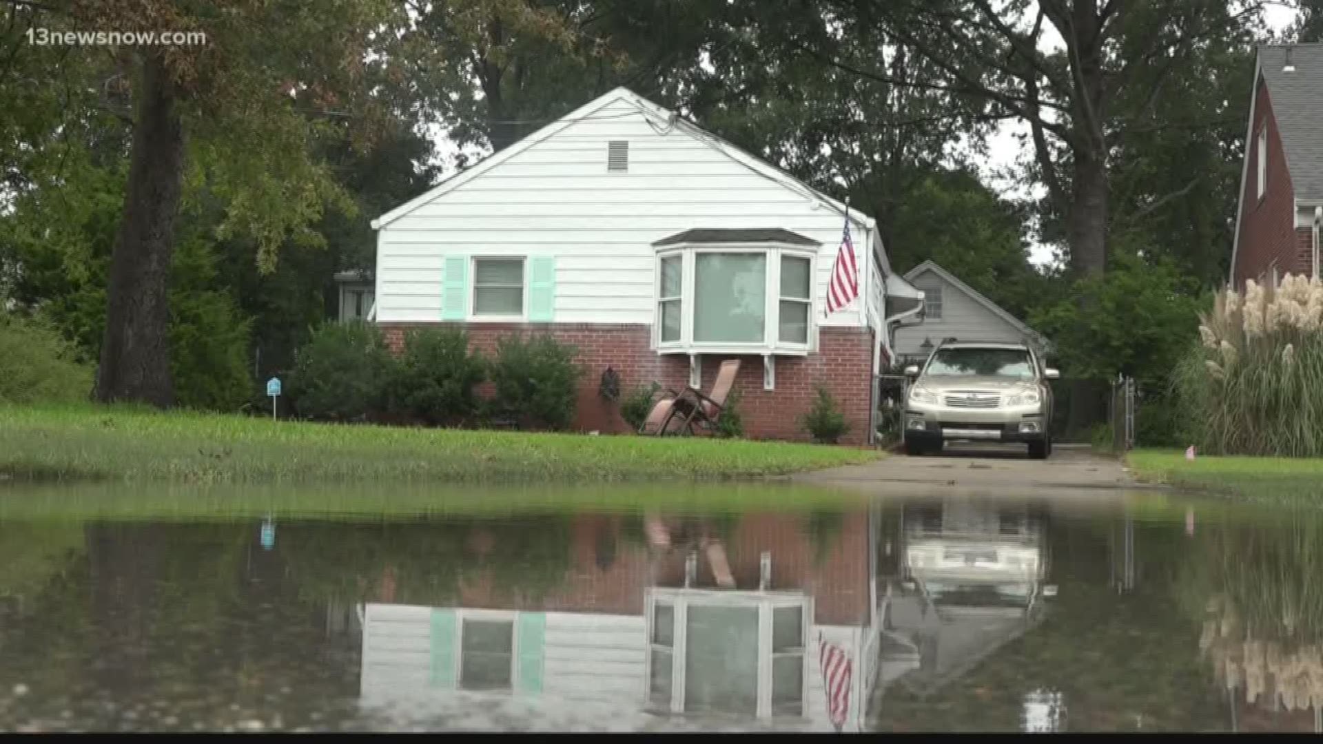 Some homeowners in Norfolk are getting a big gift from FEMA.