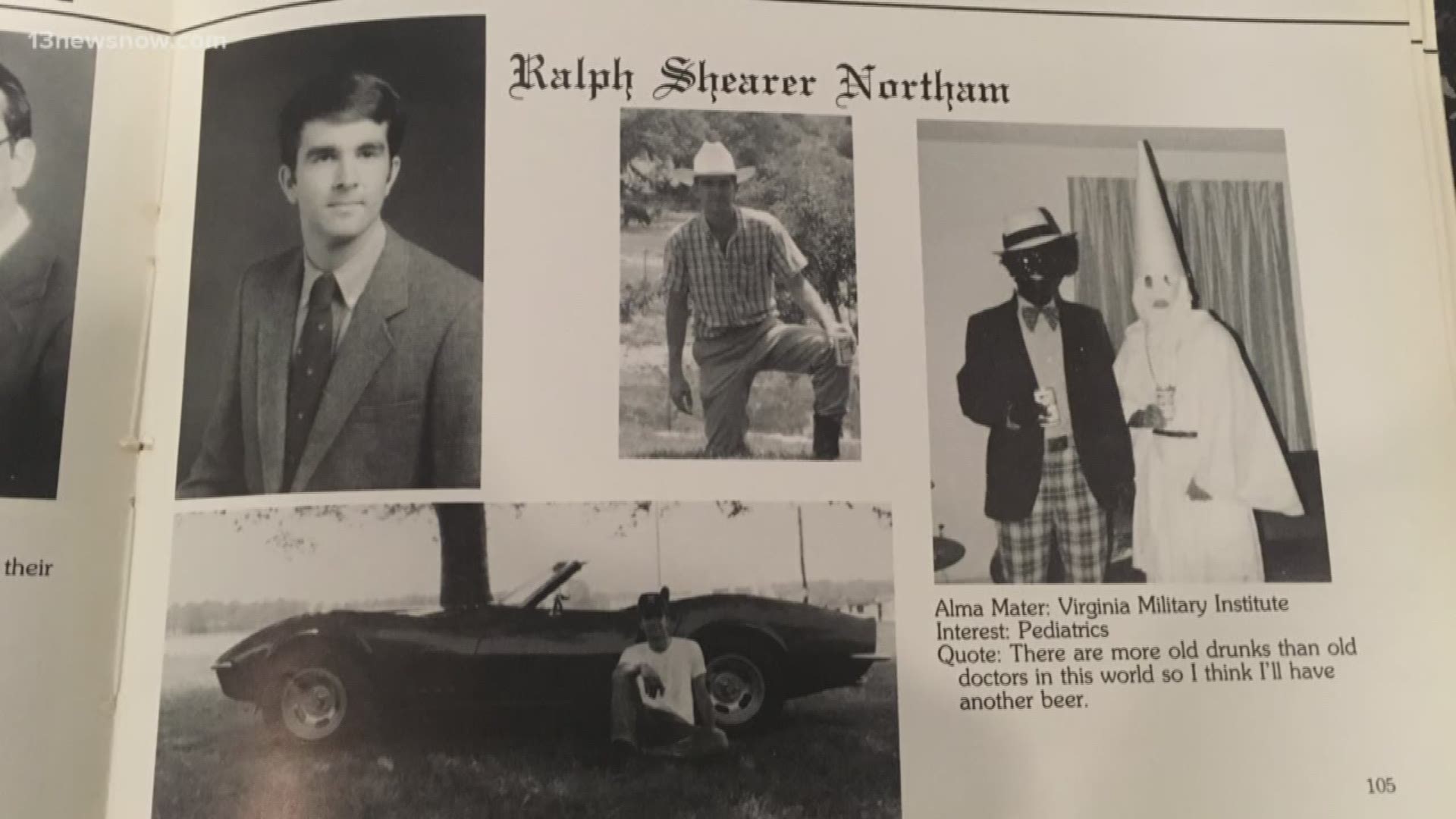 Governor Ralph Northam said he was pressured by his staff to issue an apology when the blackface photo was first released.