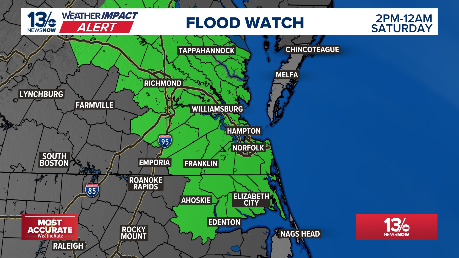 LIVE UPDATES: Severe thunderstorm watch canceled early | 13newsnow.com
