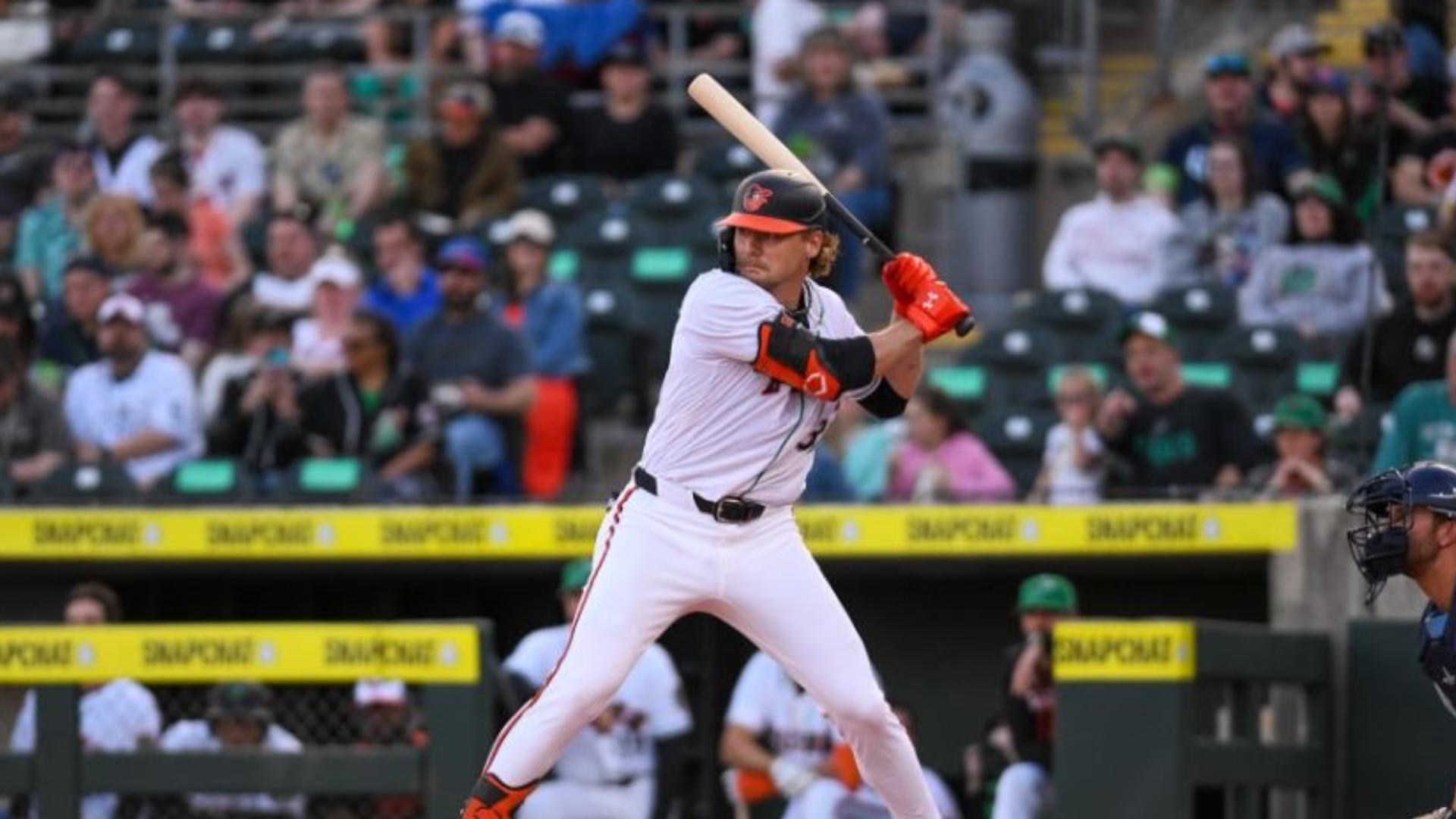 Henderson gets first hit on MLB rehab in Tides opening night loss to ...