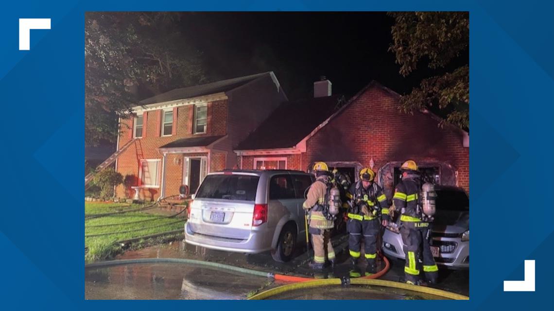 5 displaced in Chesapeake house fire