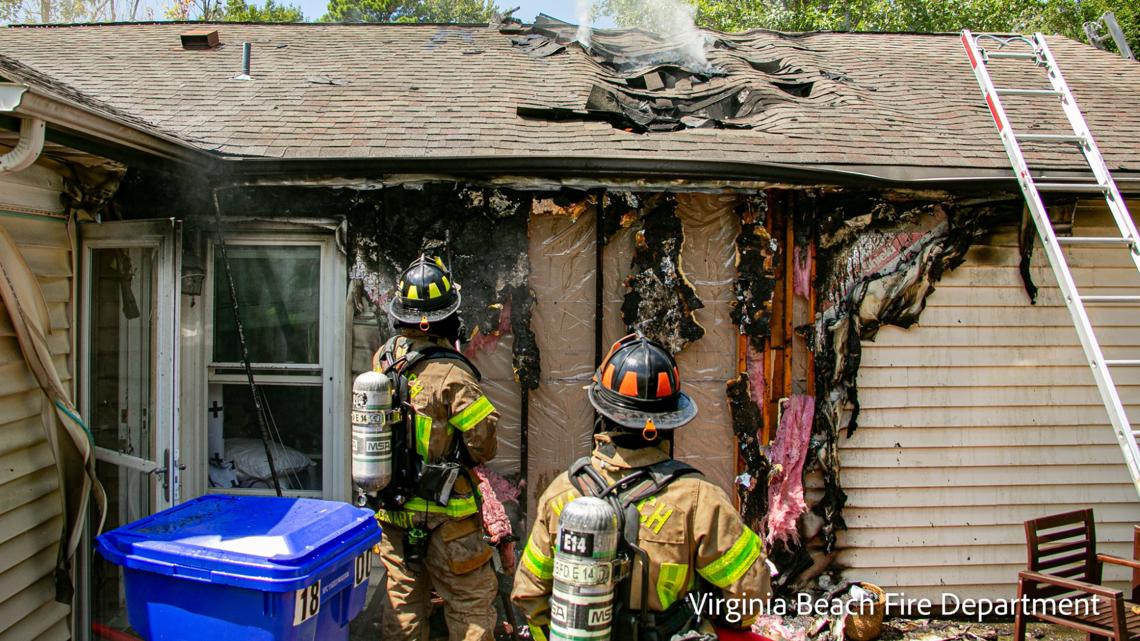 5 people, including 3 children, displaced after Virginia Beach house ...