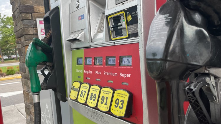 'What a relief' | Hampton Roads drivers relieved to see gas prices below $4 a gallon