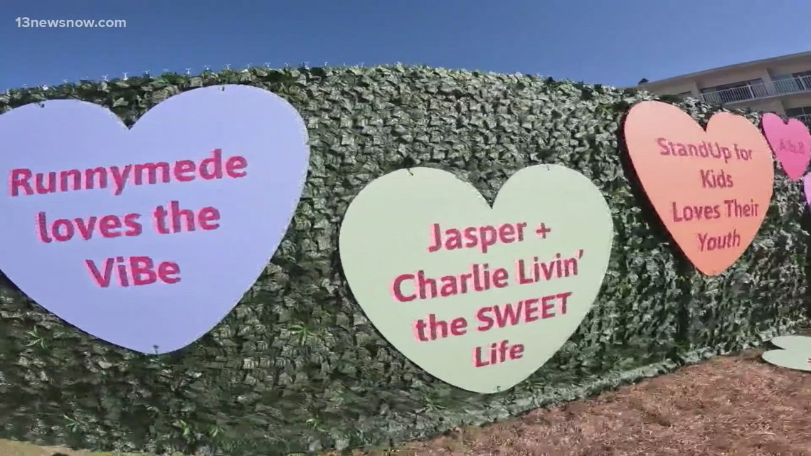 'Hearts on Parks' fundraiser and art display