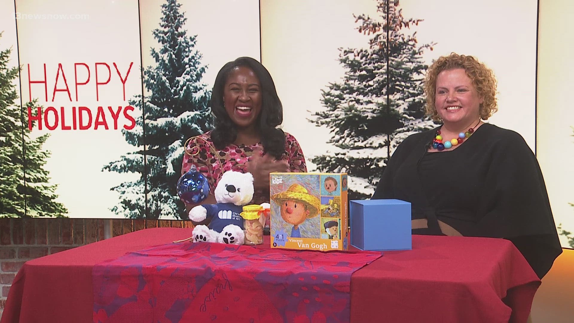 Deputy Director for Visitor Experience at the Chrysler Museum of Art shares with 13News Now how the museum is gearing up to celebrate the holidays this year.