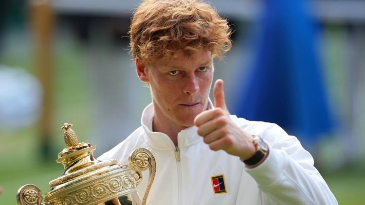 Jannik Sinner tops Carlos Alcaraz to win first Wimbledon title