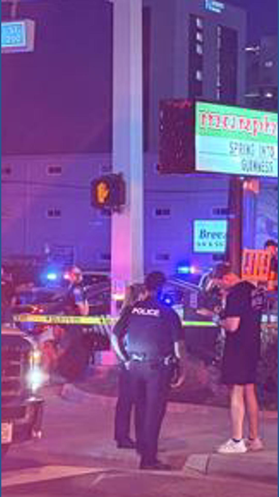 Car crashes into patio fence at Murphy's Irish Pub, multiple people ...