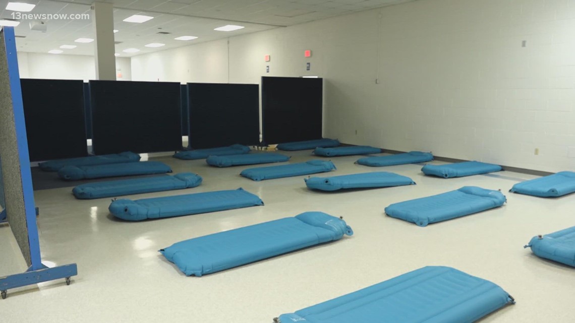 Virginia Beach, faith groups offer winter shelter for people experiencing homelessness