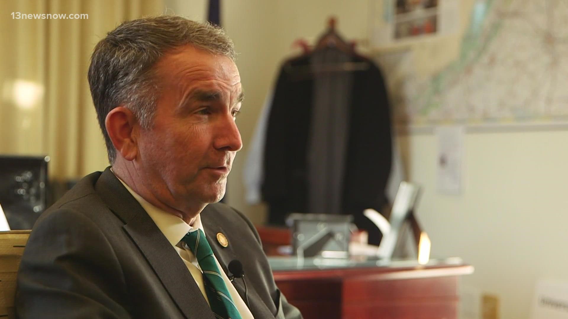 "Well, I'm a better person, and hopefully Virginia is a better Commonwealth," a relaxed and reflective Northam said from his office in Richmond.