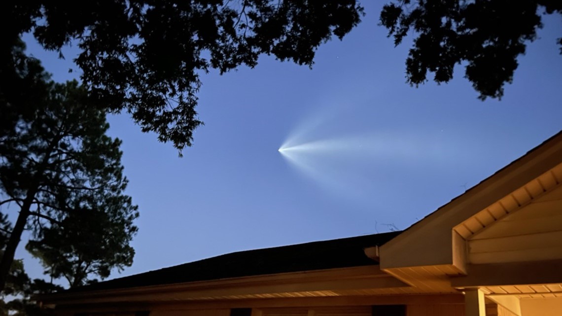 People across Hampton Roads see SpaceX rocket after Fla. launch ...