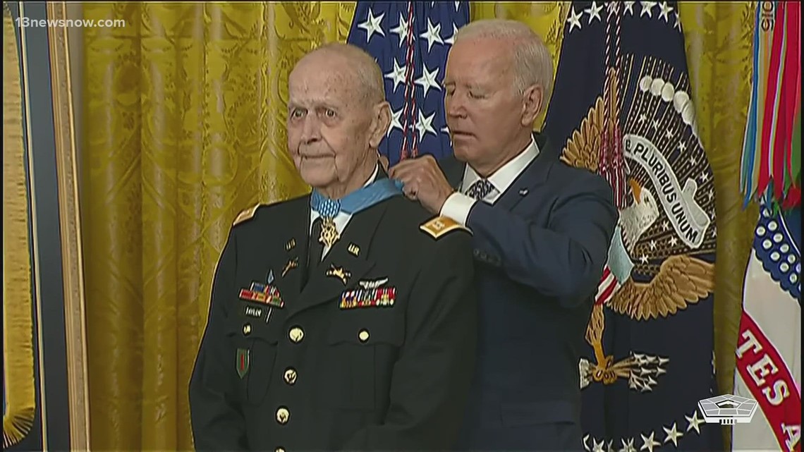 Vietnam War Hero Receives Medal Of Honor 55 Years Later | 13newsnow.com