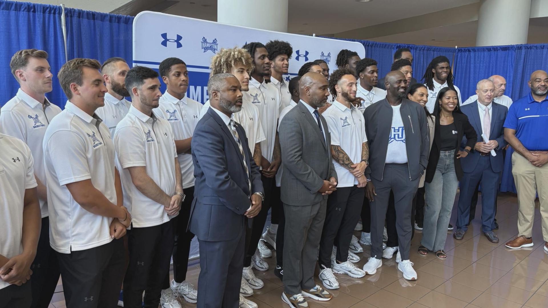 The Pirates will take on North Carolina A&T at the Intuit Dome in Los Angeles, California at NBA All-Star Week in February of 2026.