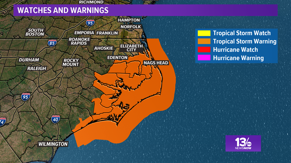 FORECAST: Tropical Storm Arthur bringing wind and rain to North ...