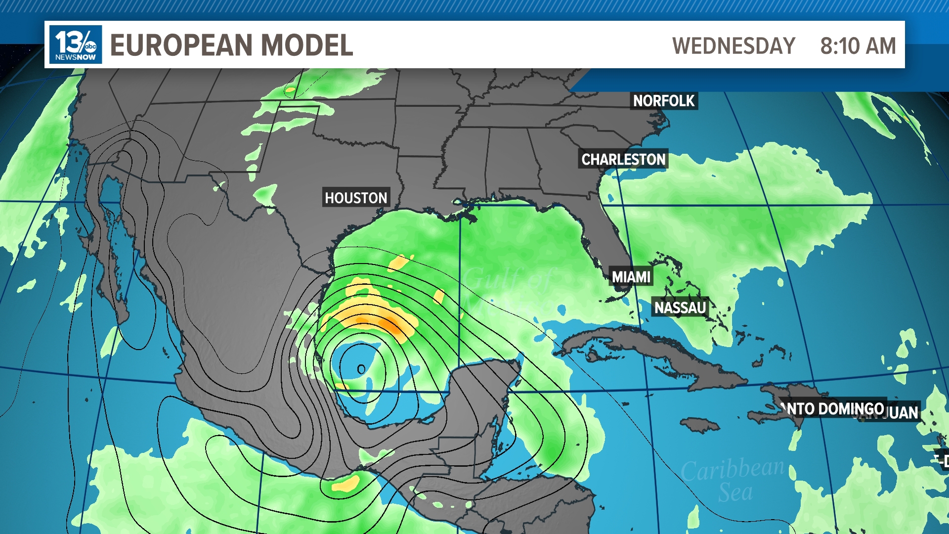 Florida is finally catching a break, but the southern Gulf of Mexico could be a trouble spot next week.
