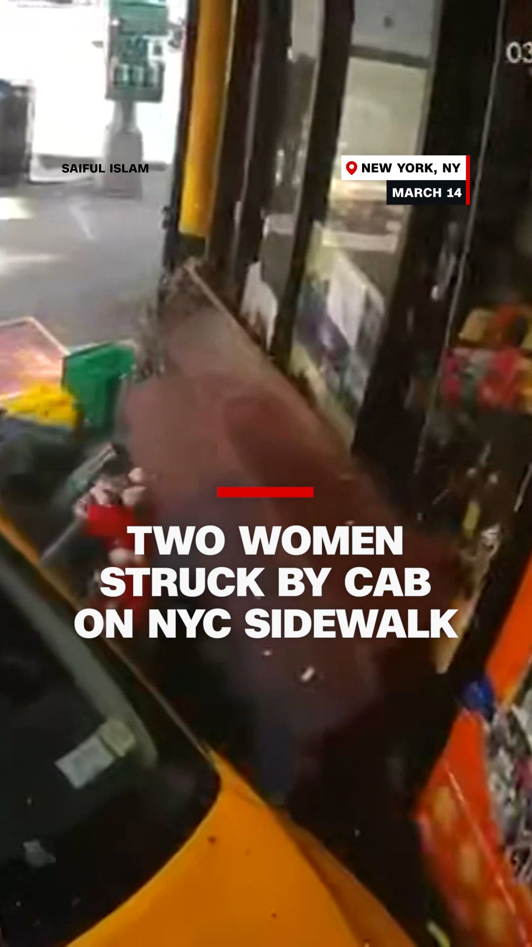 2 women struck by a taxi on a New York City sidewalk | 13newsnow.com