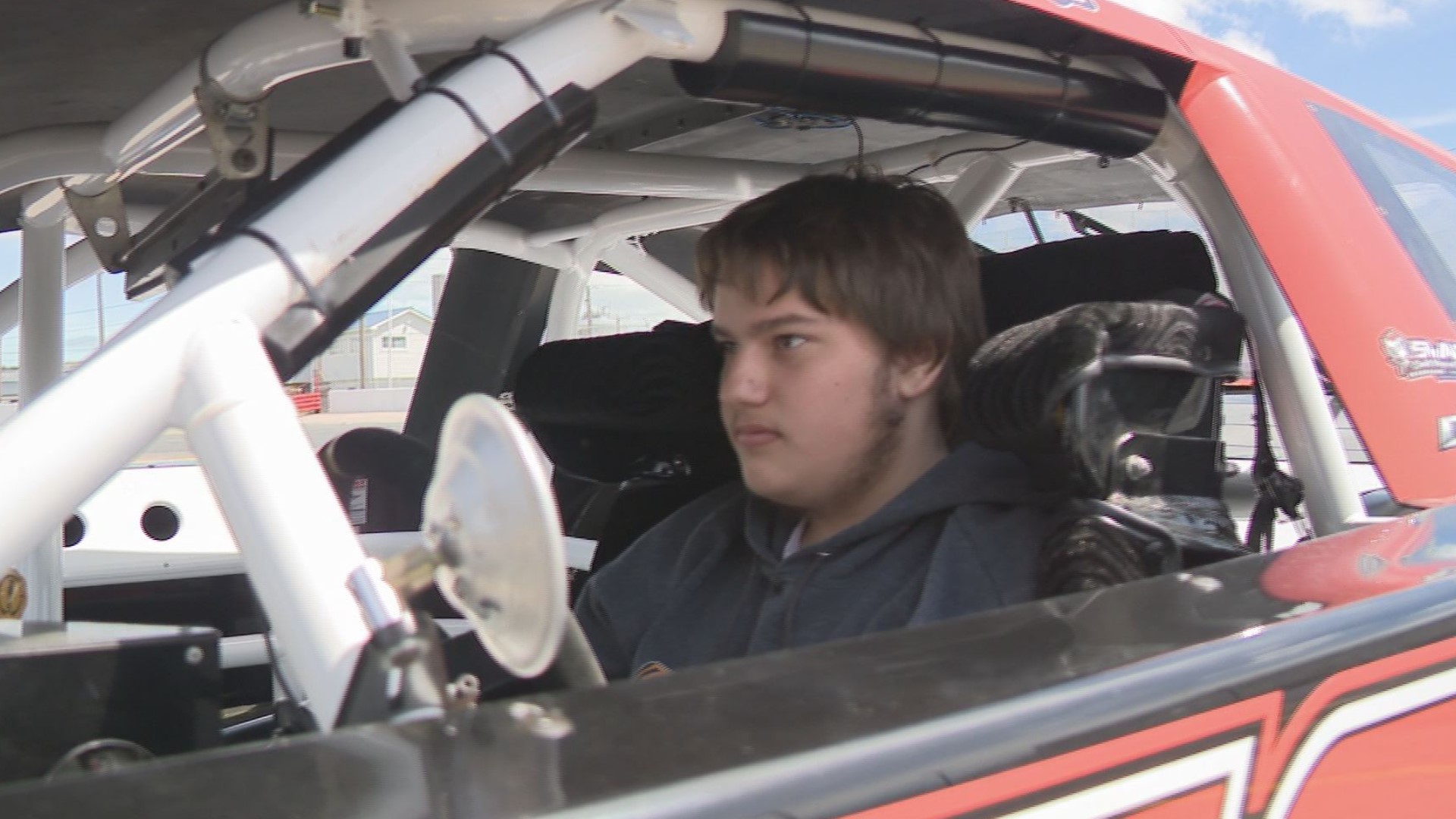 The 14 year old's ultimate goal is to race at the NASCAR Cup level. He's already got a favorite driver in current champion, Kyle Larson at Hendrick Motorsports.