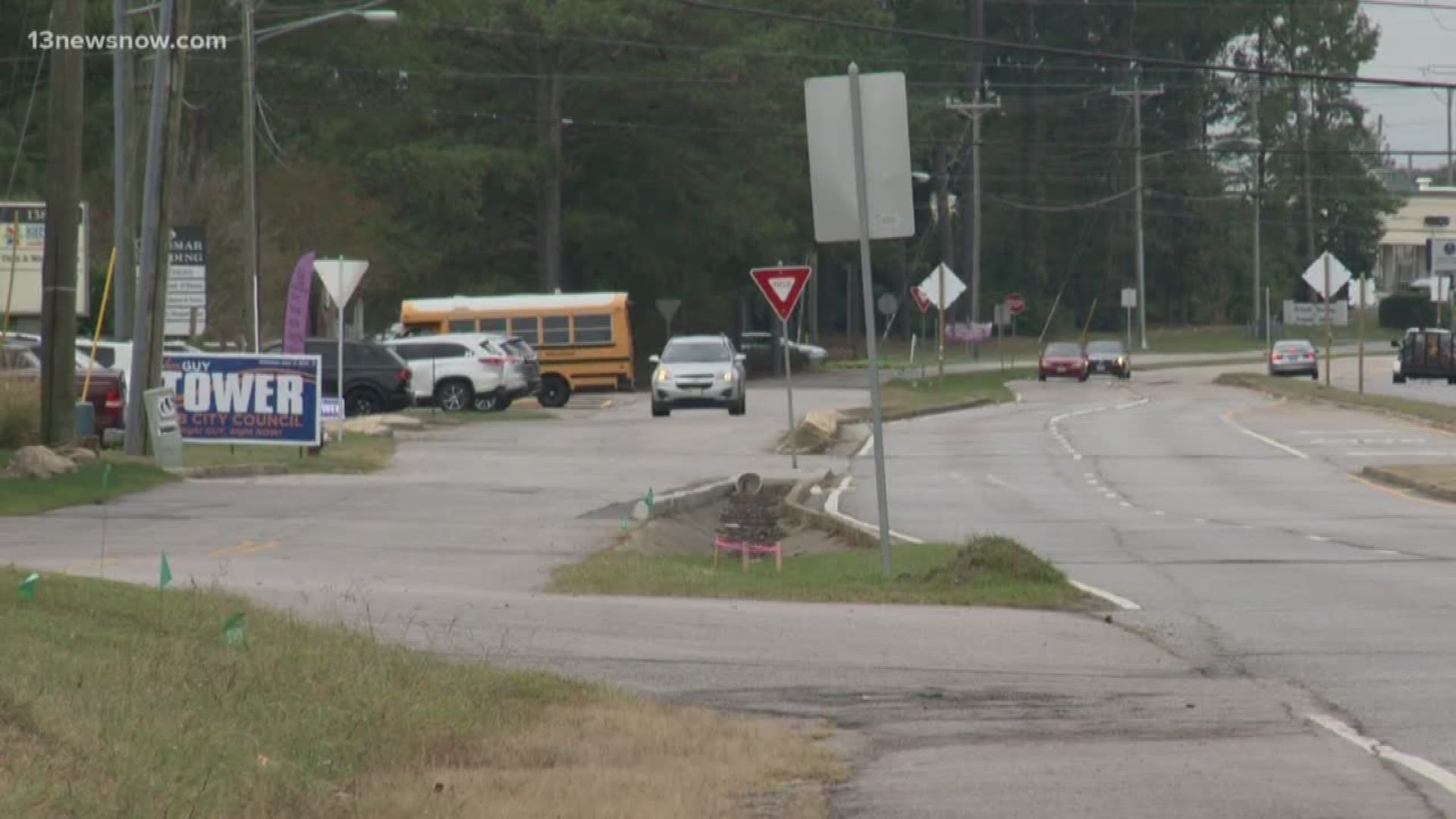 VDOT officials are breaking down the improvements for Laskin Road in Virginia Beach. It wants to remove the feeder lanes.