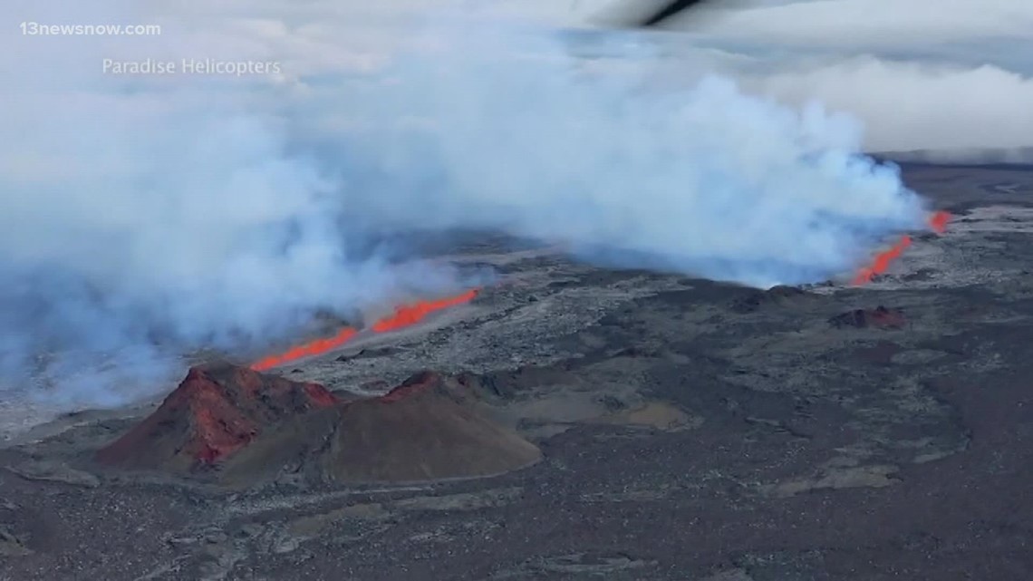 Hawaii's volcano Mauna Loa erupts, first time in 38 years