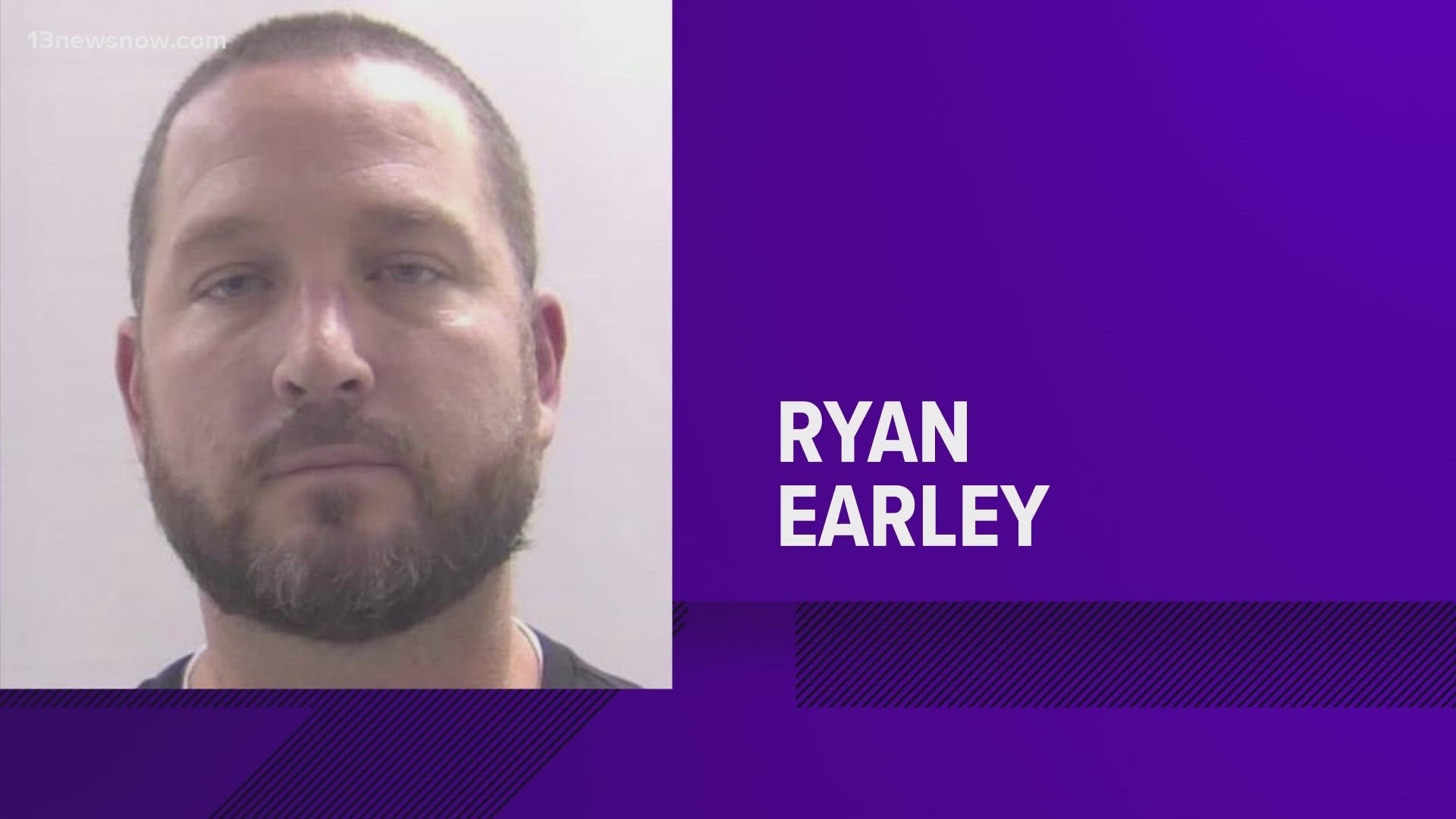 Court records show that Ryan Earley pleaded guilty more than a decade ago to taking indecent liberties with a child.