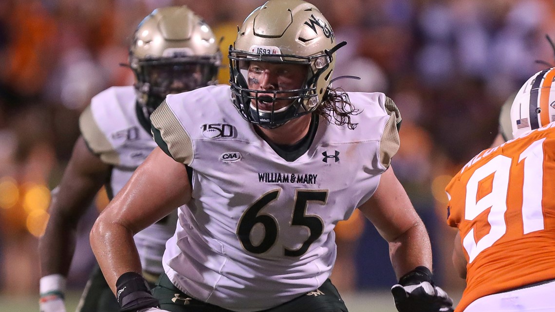 Football's Colby Sorsdal Drafted by Detroit Lions - William & Mary