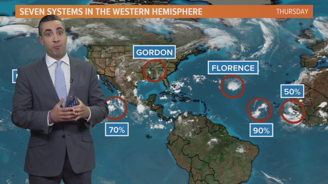 Hurricane Florence Outlook for Thursday, September 6, 2018 