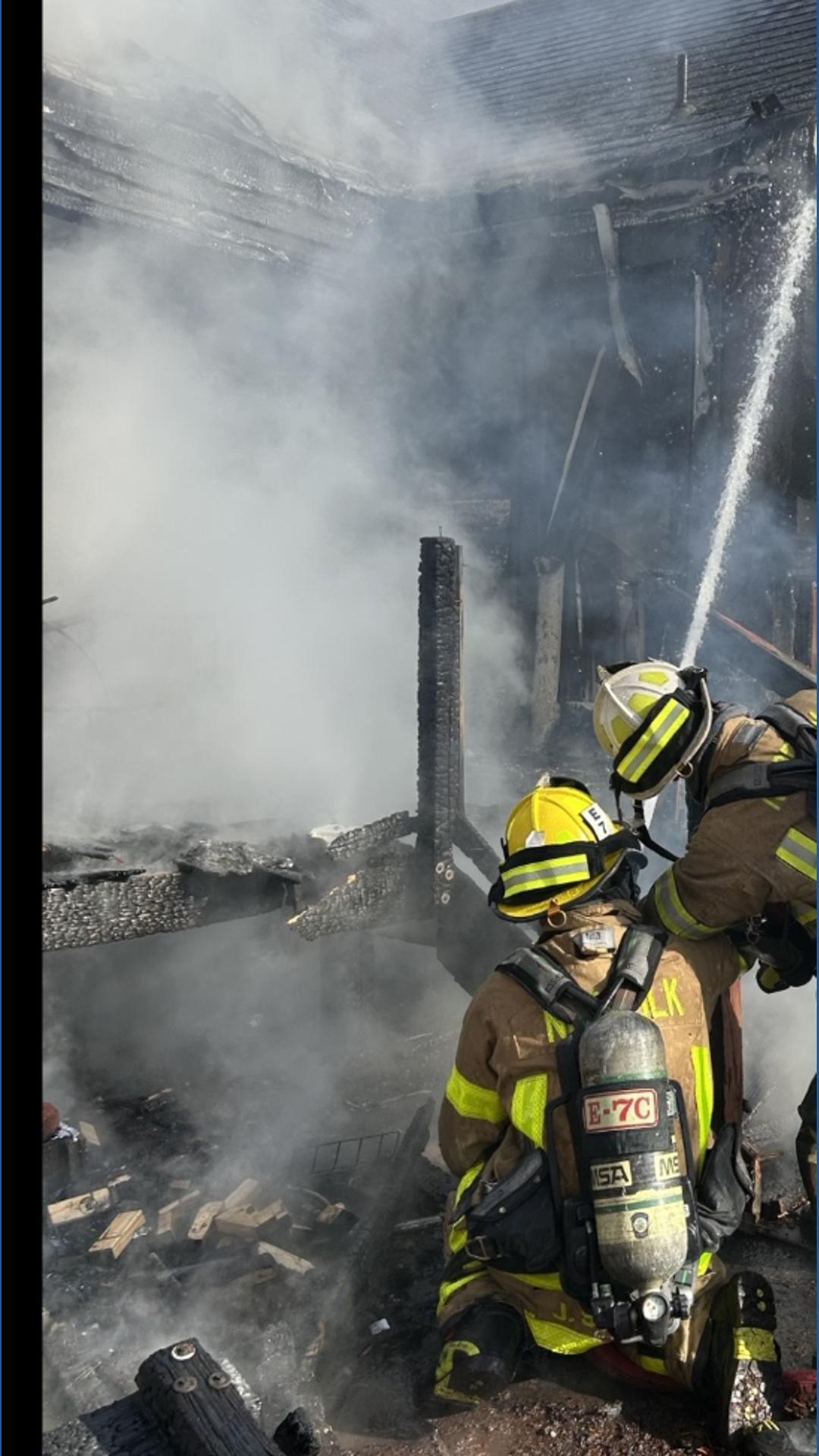 Norfolk Fire-Rescue responds to house fire on Buckingham Avenue ...
