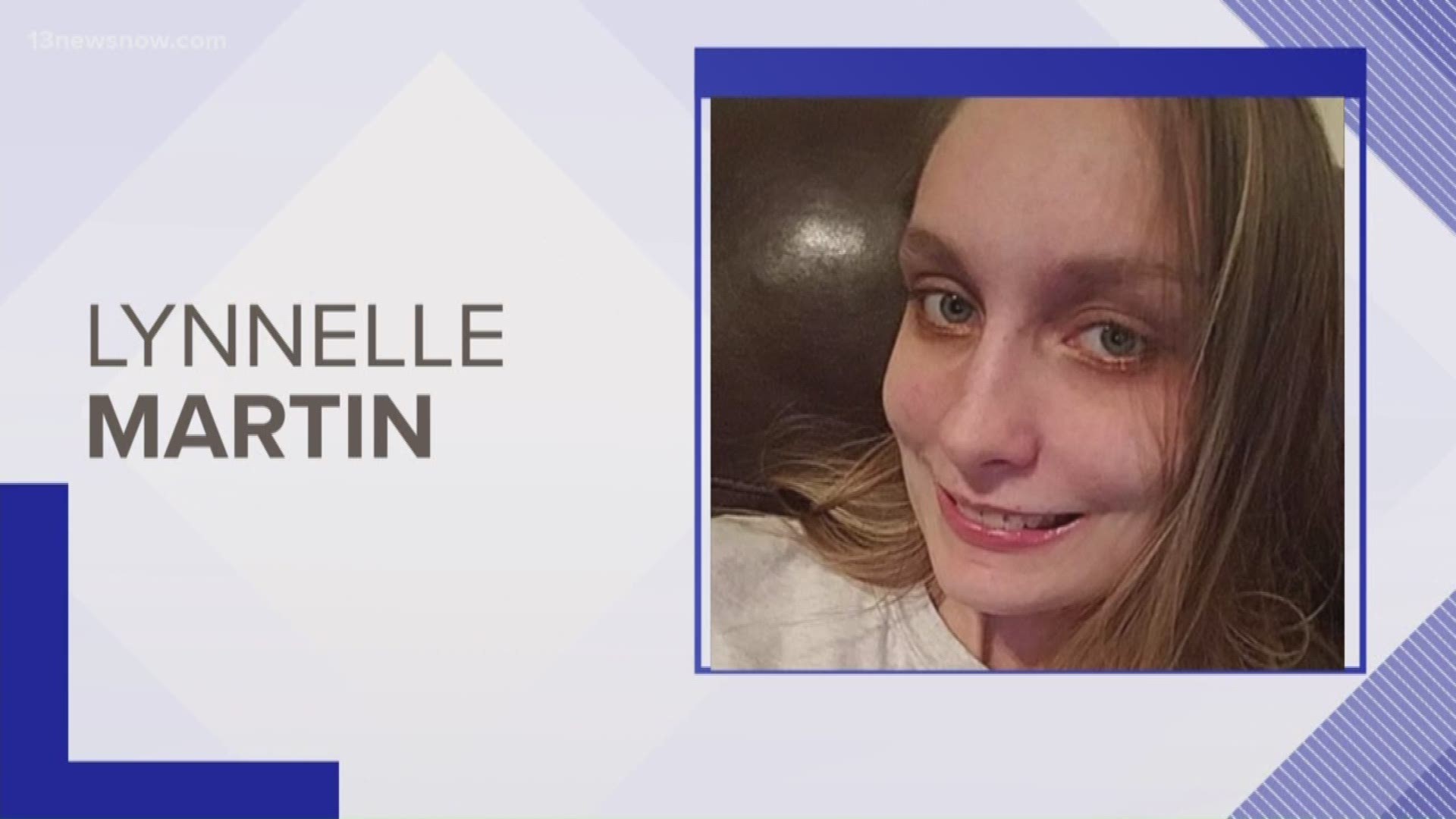 Lynelle Martin went missing in Suffolk but was found a day later by law enforcement.