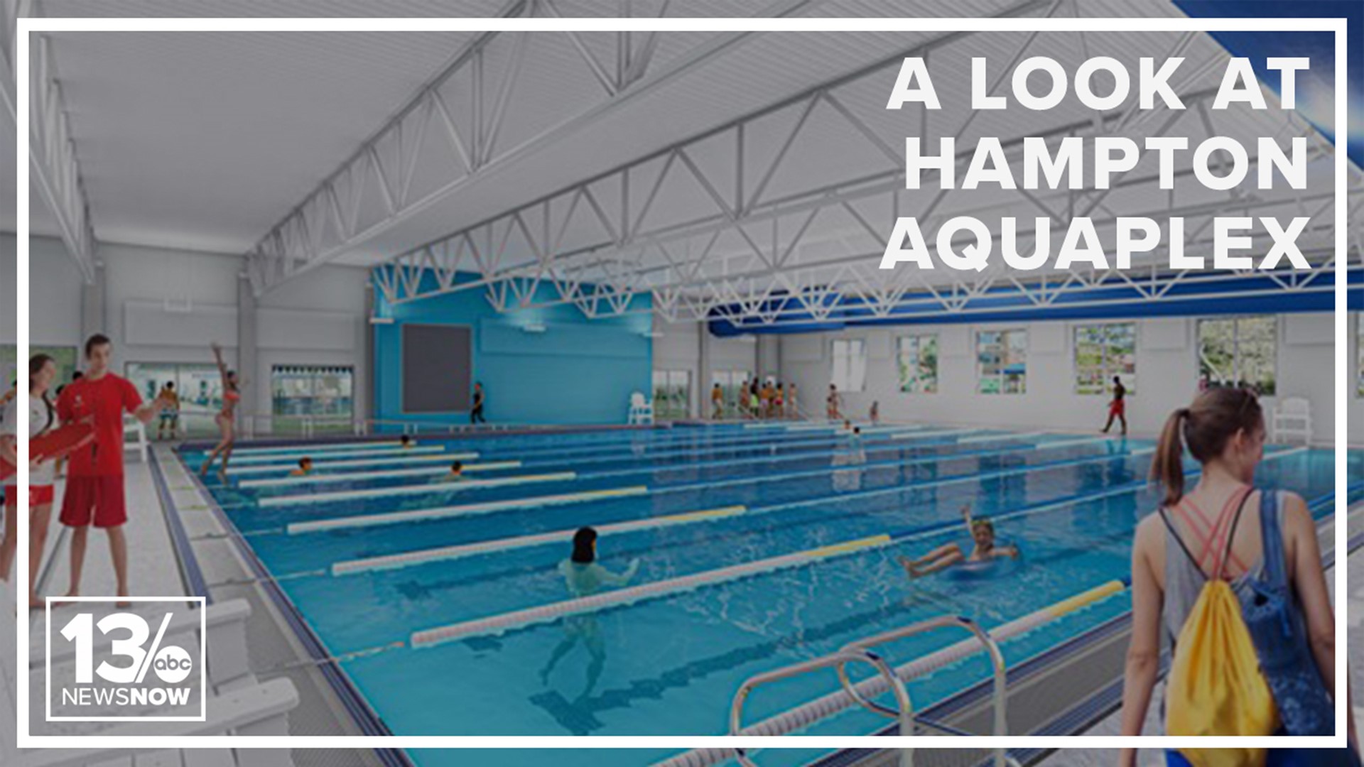 A recreational pool, competitive pool, outdoor waterpark and whirlpool jacuzzi round out the Aquaplex's attractions.