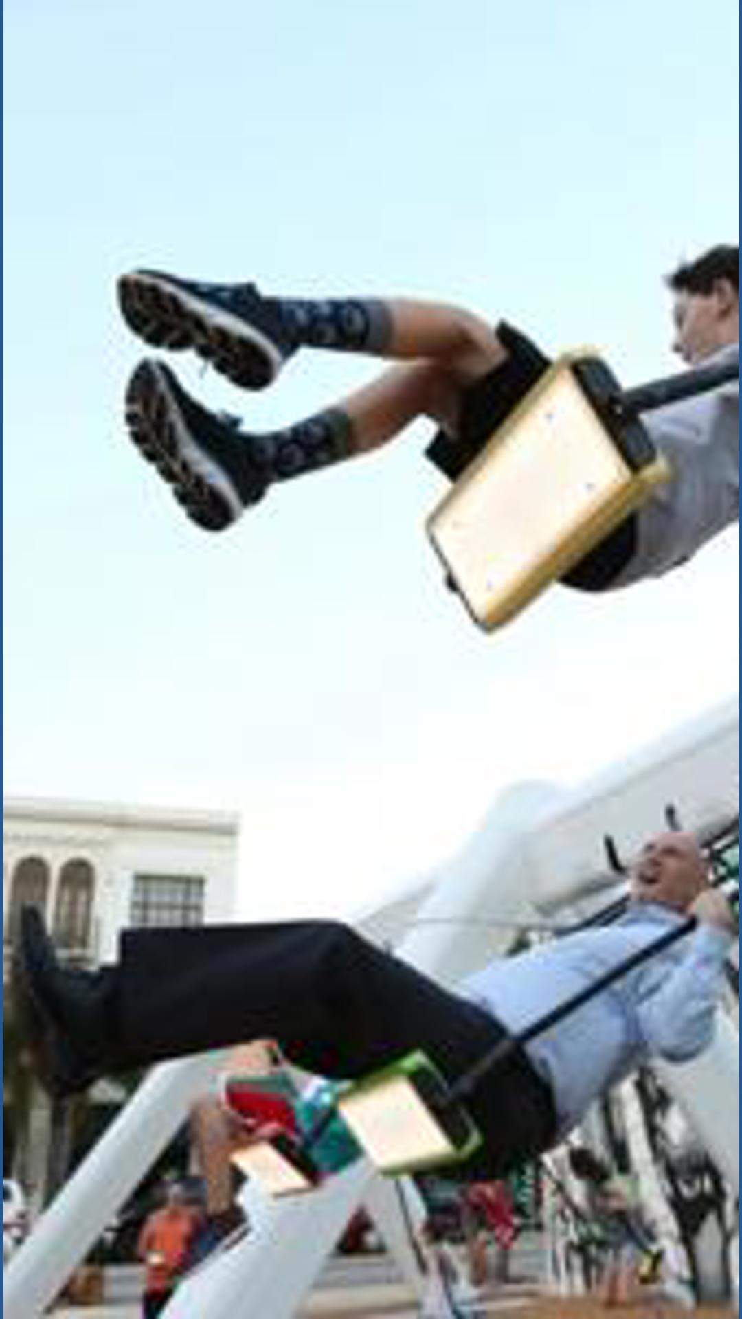 Temporary art installation 'Musical Swings' coming to Williamsburg