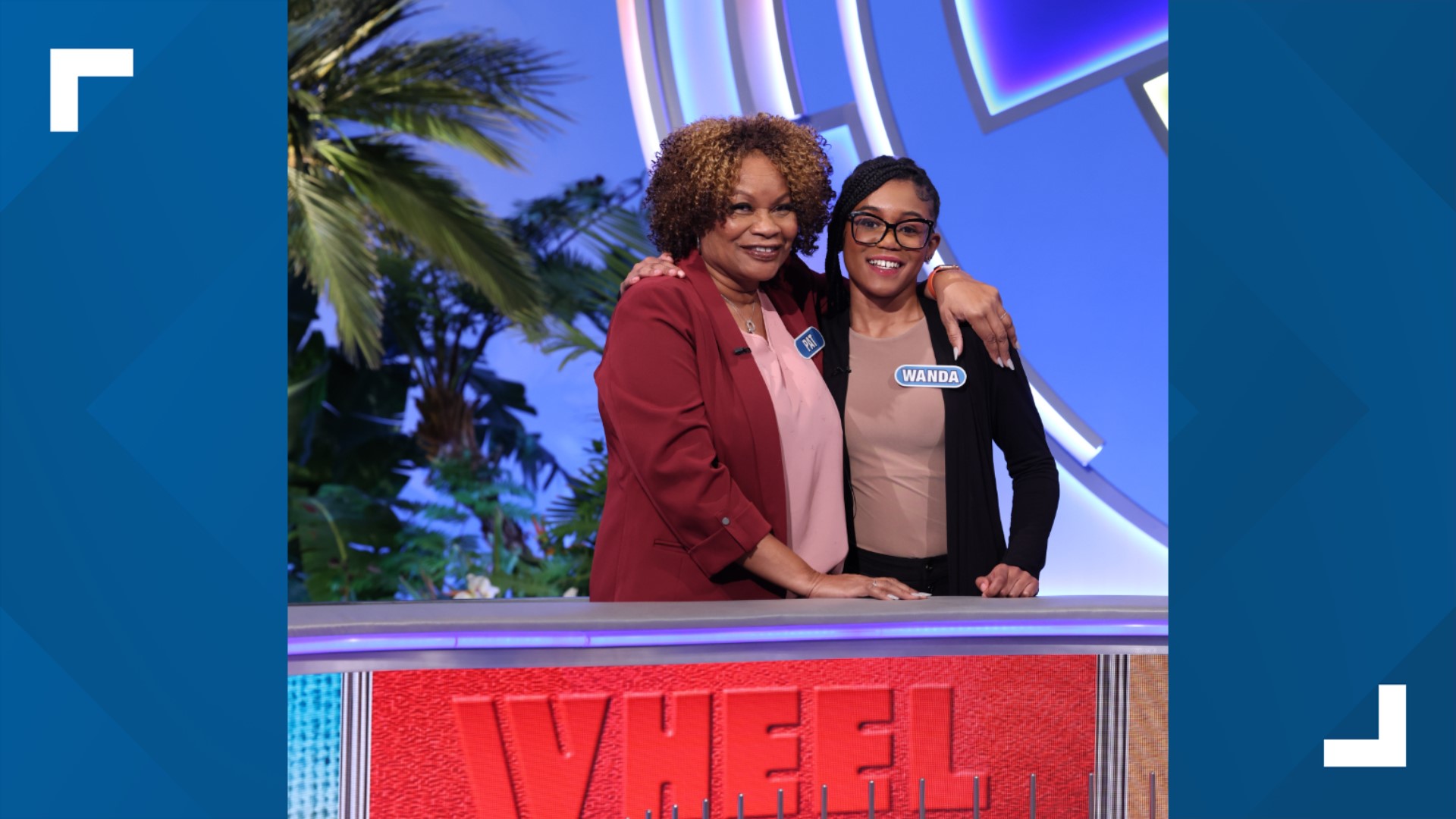 Pat and Wanda from Virginia Beach are taking on Wheel of Fortune.