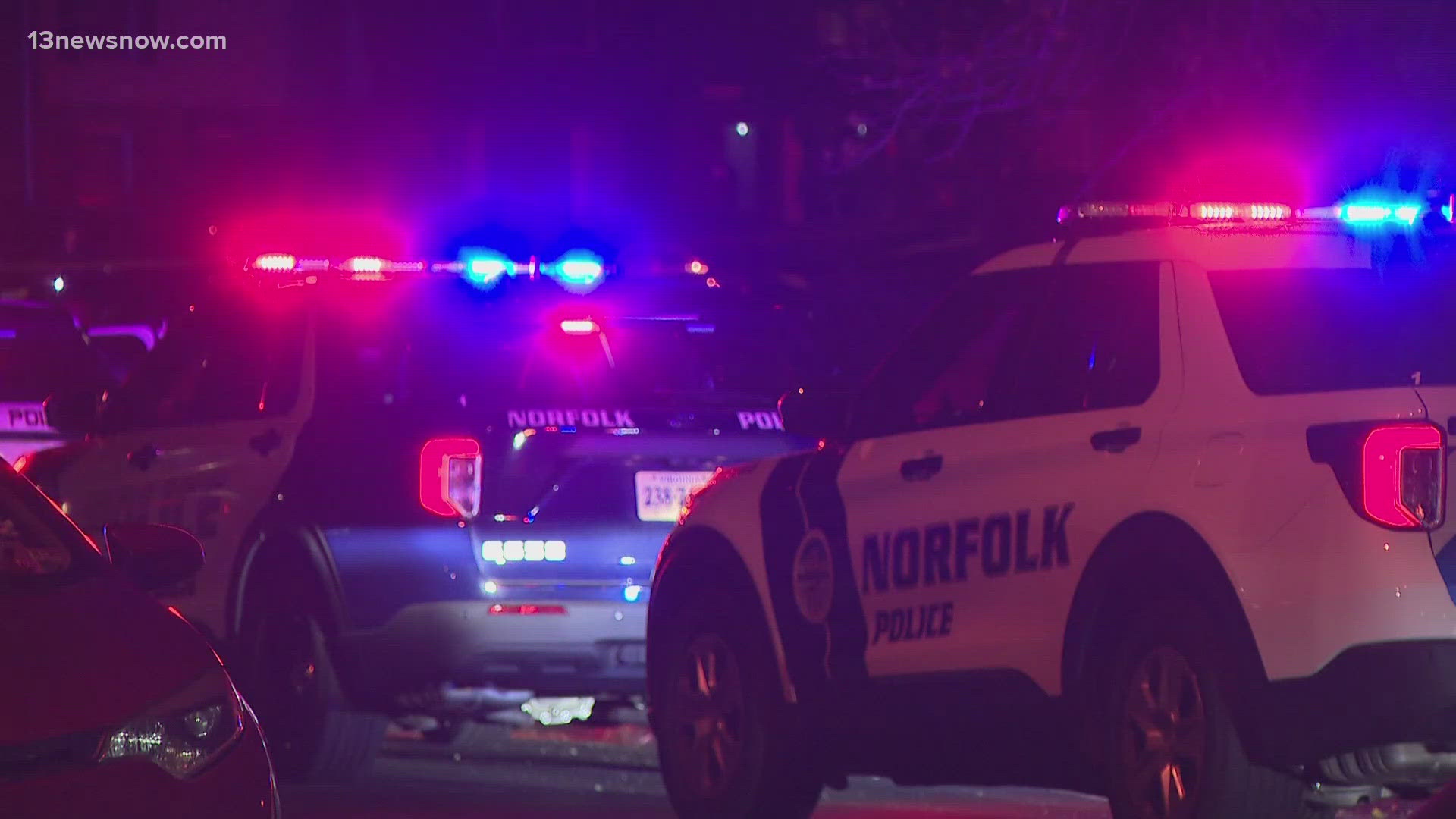 One man died during a Norfolk shooting on Sunday night.