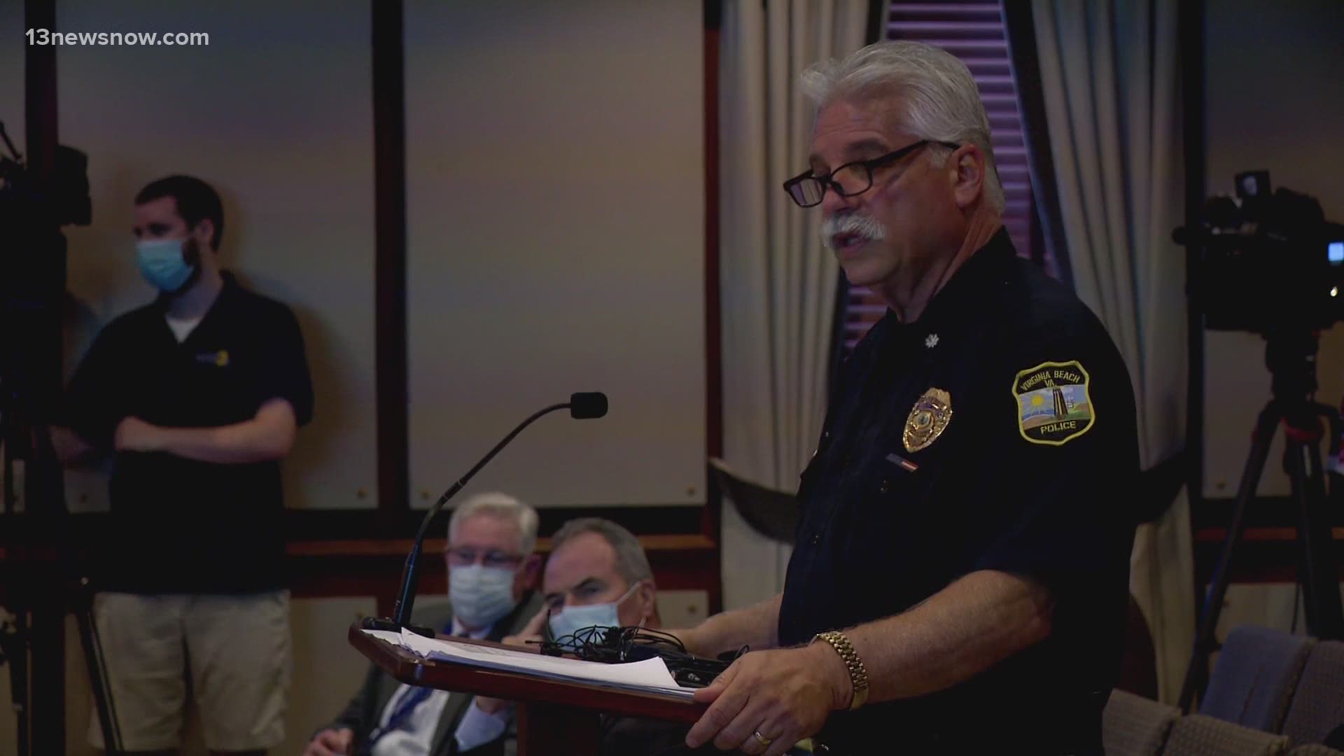Virginia Beach Mayor Bobby Dyer convened a special meeting following several shootings in the month of June.