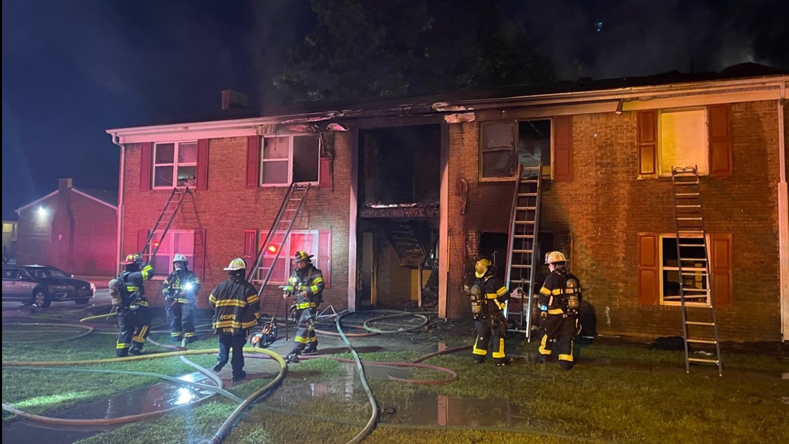 Two people injured in two-alarm apartment fire in Chesapeake ...