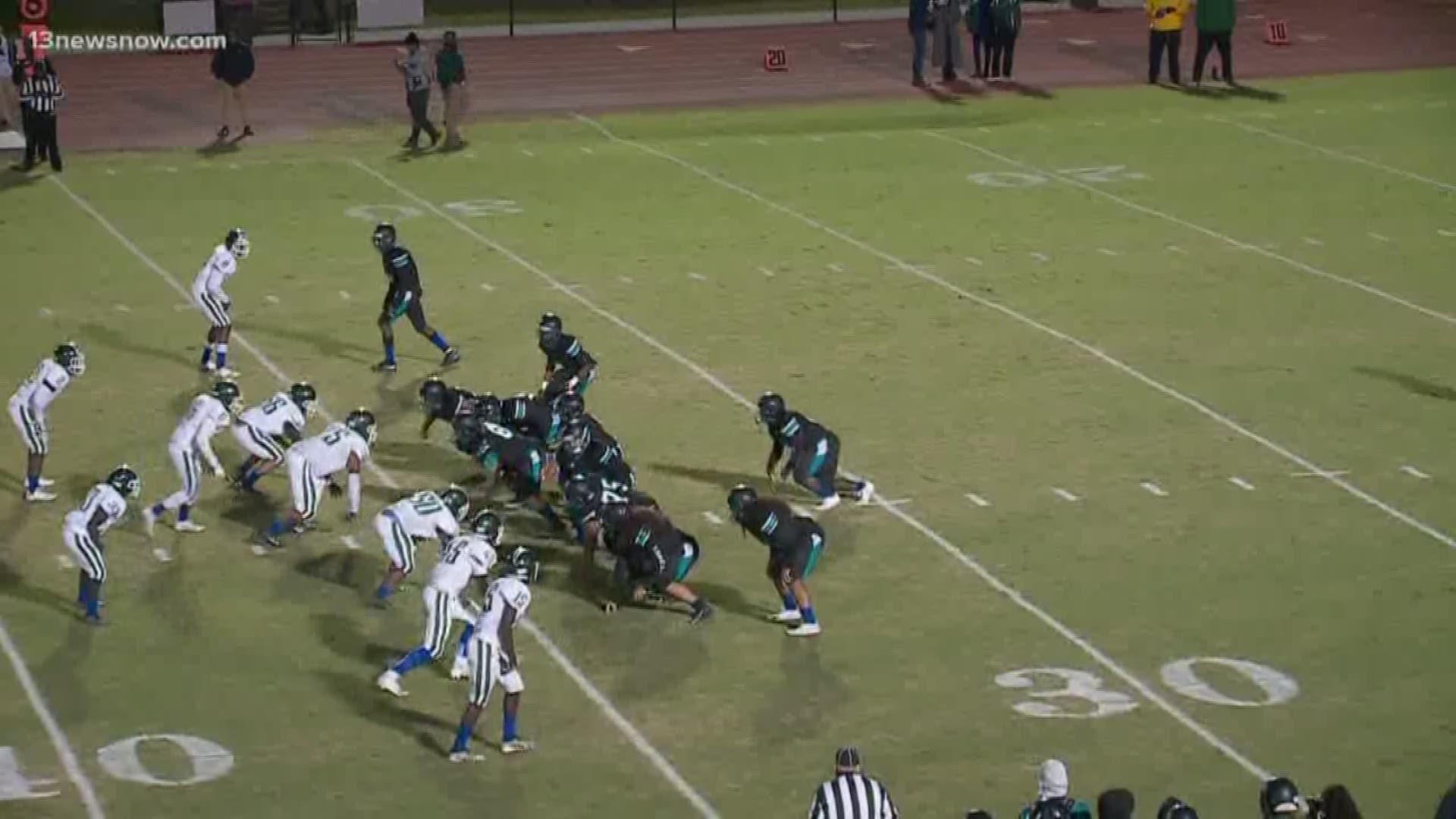 Woodside dominated Kecoughtan 47-3 in the Peninsula District.