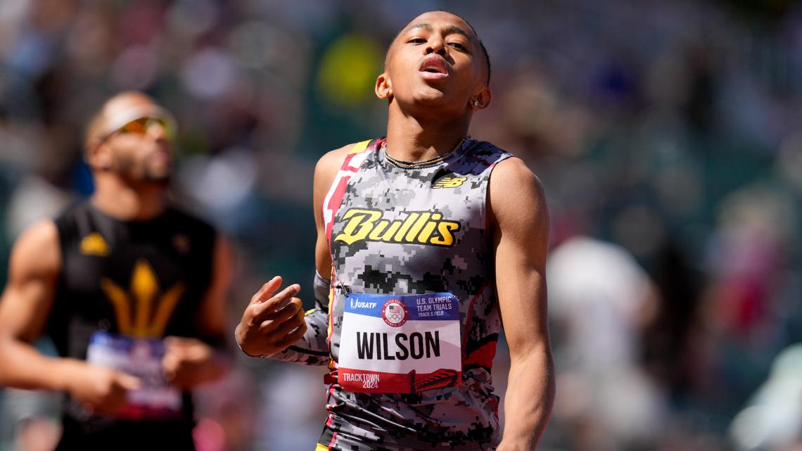 Wilson is youngest US male track & field athlete to make Olympics ...