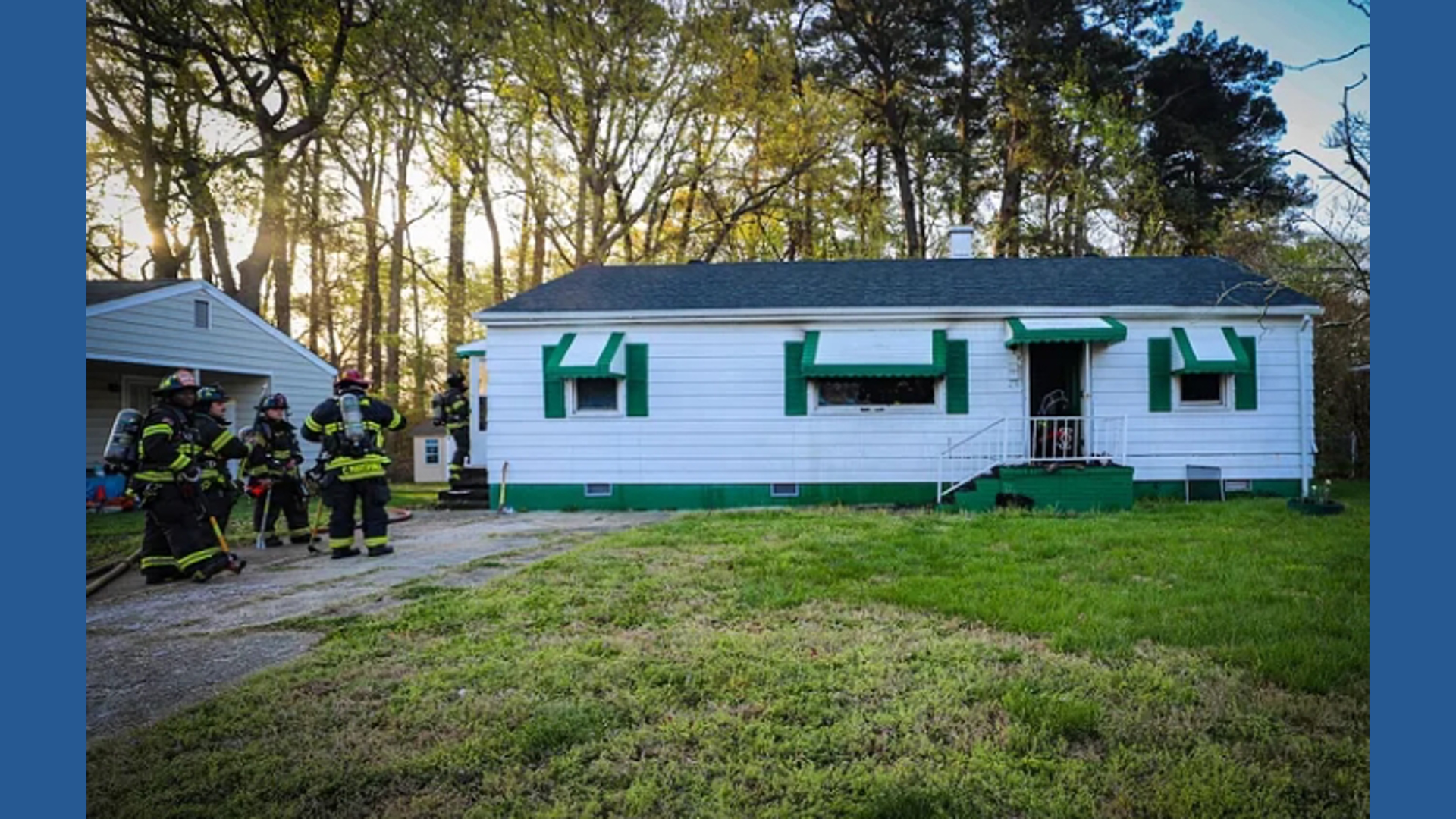 Hampton fire crews respond to house fire on East Walker Road ...